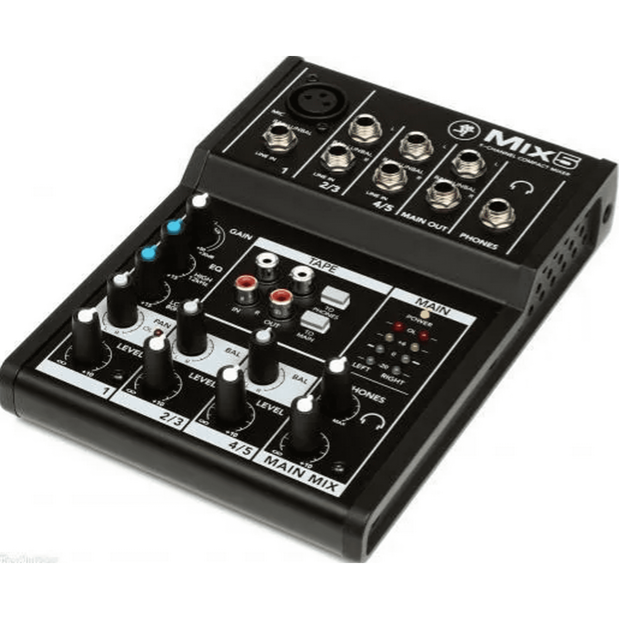 Mesa De Sonido Mackie Mix5 Phantom Power De 48 V, 5 Canales Y 4,8 V