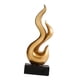 thumbnail image 4 of Estatua De Llama Moderna, Regalo Artesanal, Adorno De Mesa Para Estante, Sala De Estar, Hotel, Oro, 4 of 5