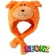 thumbnail image 1 of Gorro para perro de peluche My Pillow Pets, color naranja neón, 1 of 1