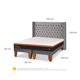thumbnail image 3 of Cama Europea Bee Comfort 2 Plaza Base Dividida, 3 of 12
