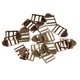thumbnail image 2 of 20 unids correas de correa de metal correas hebillas ajustador de correa de equipaje de bronce, 2 of 5