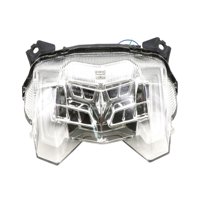 Magideal - Piezas De Reparación De Luz Trasera De Motocicleta, Luz De Freno Para Fz-09 2017-2020 Tapa Transparente