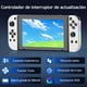 thumbnail image 2 of Mando Joypad para Nintendo Switch, Controlador de Juego con Luz RGB, Mando Joypad L/R con Vibración Dual y Función Turbo, Blanco, 2 of 7