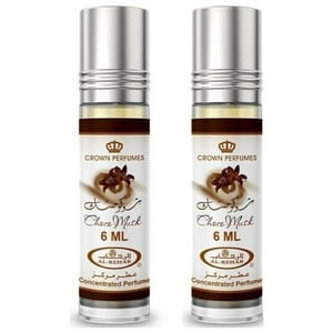 Rollerball Concentrado De Chocolate Y Almizcle Perfume Al-Rehab, 6 Ml (X2)