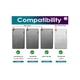 thumbnail image 3 of Funda Para Tablet Lenovo M8 HD M8 FDH 8705 8505 Negro, 3 of 4