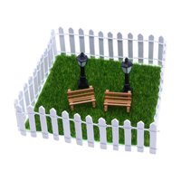 Magideal - 9 Uds. 1:12, Muebles De Jardín, , Decoración Artesanal, Accesorios De Paisaje En Miniatura, Juguetes De Exhibición, Artesanías Diy Para