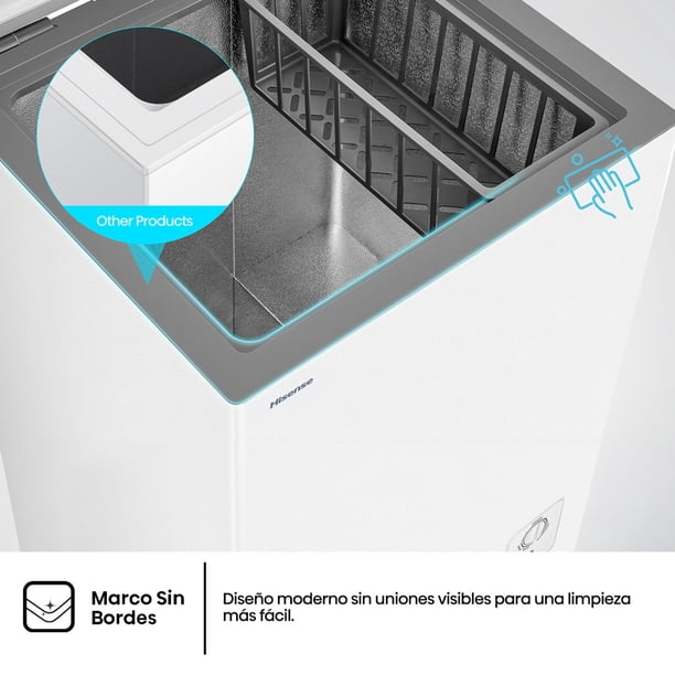 Freezer Hisense Horizontal / FT100N1BWF 97 Litros | Lider