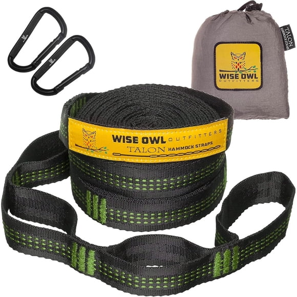 Correas para hamaca Wise Owl Outfitters 2 x 10 ft, 500 lb