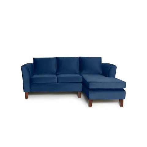 Barra Design - Seccional Ema Derecho Felpa Azul