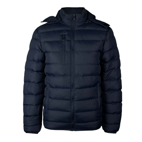 Parka Térmica Sintética Con Gorro Desmontable Mujer