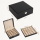 thumbnail image 3 of Caja de joyería Frebeauty 50 compartimentos, 2 capas, negra, 3 of 8