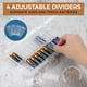 thumbnail image 3 of Caja de almacenamiento de baterías GlossyEnd, juego de 4 unidades para AA y AAA, 3 of 7