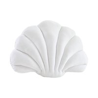 Magideal - Almohada De Concha De Mar, Cojín Para Silla, Cojín De Coche Relleno Firme, Decoración Para Dormitorio, Habitación, Regalo De Inauguración De La Casa, Blanco