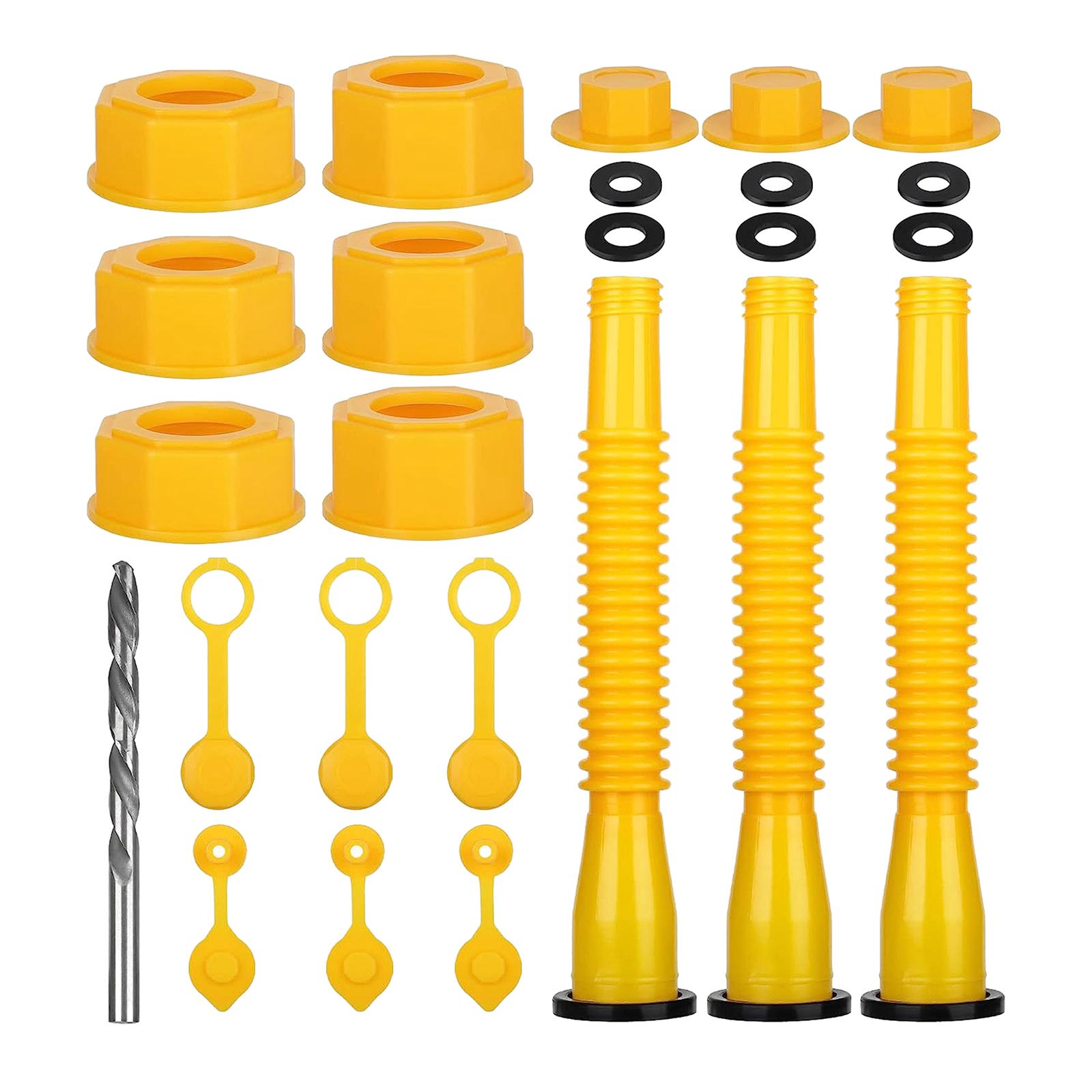 Ioensy - Boquilla Para Latas De Gas Almohadilla De Goma Gruesa Latas De Gas Flexibles Tapas De Ventilación Boquilla Para Tanque De Gas Juego De 3