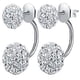 thumbnail image 1 of ️Mujeres Pendientes, Moda Vacaciones Venta Mujeres Joyería Rhinestone Austria Cristal Colgante Pendientes de aro, 1 of 5
