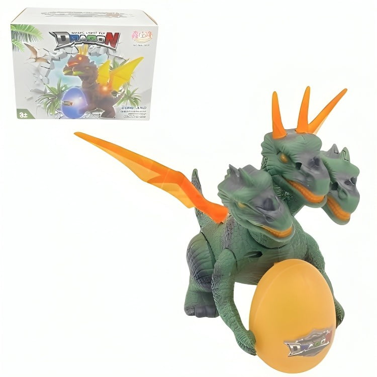 Genérico - Pak De 3 Dragon Huevo Led 2023