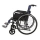thumbnail image 2 of Silla de Ruedas Standard Plegable Azul Óscuro, 2 of 3