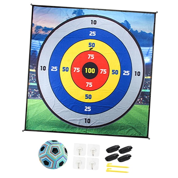 Target Toss Game Interactive Fine Motor Soccer Game Toy Para Regalo Beach Party 150cm Con Pelota C