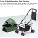 thumbnail image 5 of Coche Plegable 3 En 1 Grande Para Perros Y Gatos  Extraíble, 5 of 9
