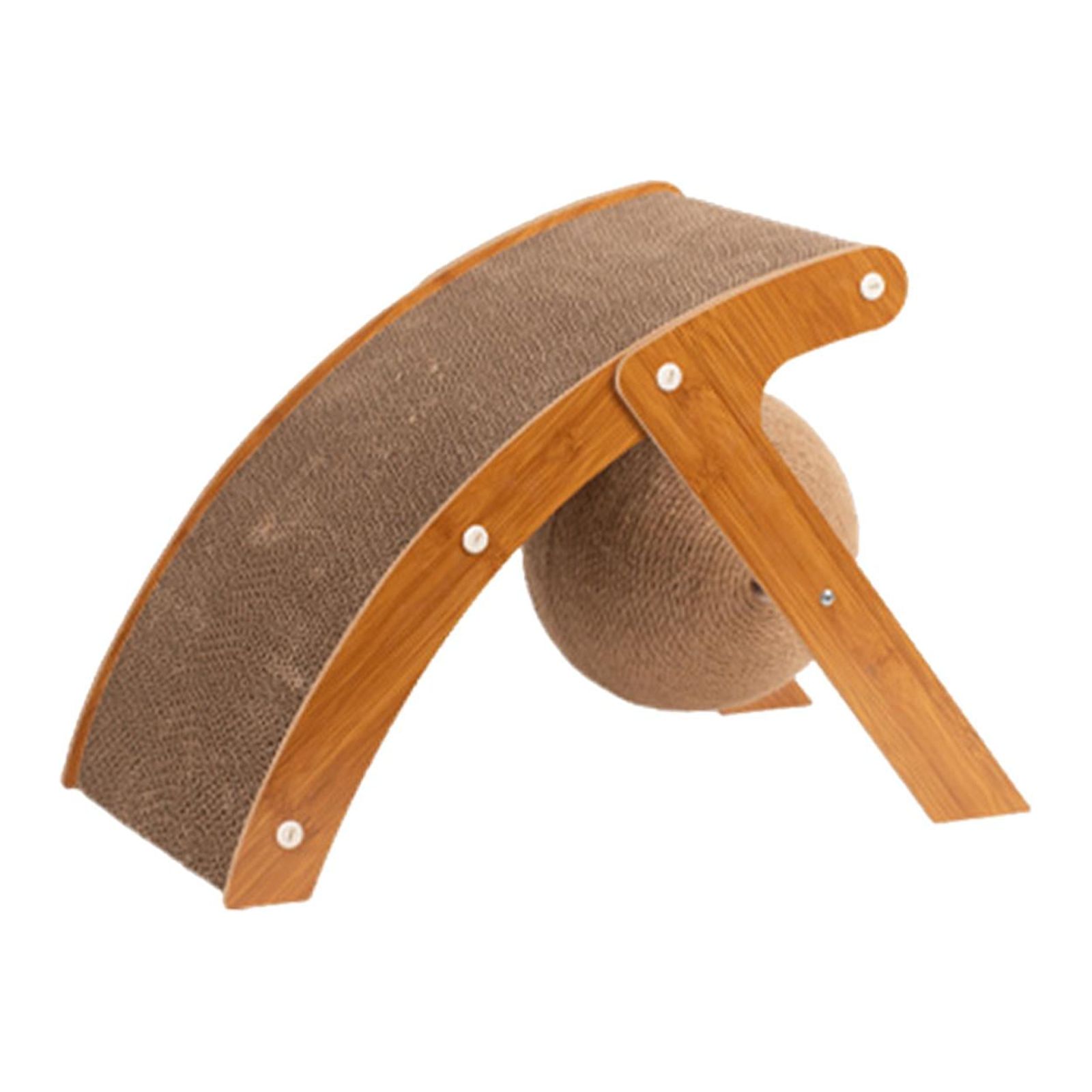 Magideal - Rascador Para Gatos, Rascador Para Gatos, Bola Para Rascar Gatos, Almohadilla Para Rascar Para Gatos Corrugada Decorativa Duradera Para Interiores, Ga Tamaño: 31 X 16 X 20 Cm.