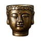 thumbnail image 5 of Cemento Buddha Cabeza Flor Estatua Bonsai Florero De Flor Para El Patio De Interior Bronce De Regalo, 5 of 5