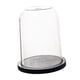 thumbnail image 4 of Cúpula Transparente Con Base De Madera Para Velas, Soporte Para Velas, Cubierta De Campana De Cristal De 23 Cm X 28,4 Cm, 4 of 5
