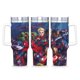 thumbnail image 1 of Los Superhéroes de Marvel Vaso aislado de acero inoxidable con asa, diseño temático, regalo para familia, amigos y fans; incluye pajita y encaja en el portavasos estándar, 40 oz, 1 of 6