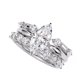 thumbnail image 1 of Anillos de Moissanita de 2.72CTTW para Mujer Juego de Anillos de Compromiso Color D VVS1 Plata Esterlina 925 Juegos de Anillos de Boda Nupciales Joyería Talla 5-9, 1 of 8