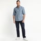 thumbnail image 1 of Camisa Lisa Chambray Azul azul M, 1 of 4