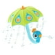 thumbnail image 1 of Juego de Baño Paraguas Pavo Real Verde Infantil Bebé Niño Niña Tina Yookidoo, 1 of 5