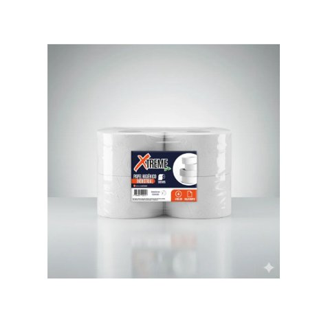 Papel Higiénico Xtreme Hoja Simple – 4 Rollos X 500 M