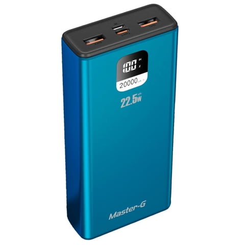 Master G - Powerbank Cargador Portatil 20000Mah 22.5W Ucp20Lpd