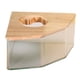 thumbnail image 3 of Baño De Hámster, Ducha, Bañera, Lavabo De Arena Para Rata, Conejo, Animales Pequeños, Pentagrama L, 3 of 3