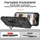 thumbnail image 4 of Estuche GANGXUN para iPhone 16 Pro, soporte giratorio 360°, estilo mecánico y magnético, 4 of 5