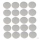 thumbnail image 2 of 100x Hallazgos De Etiquetas Redondas De Acero Inoxidable Etiqueta De Identificación De Mascotas En Blanco 6 Mm, 2 of 5