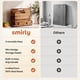 thumbnail image 3 of Tablas de Cortar de Madera SMIRLY para Cocina, Tabla de Cortar Doble Cara con Asa, Juego de 3 Tablas de Madera Maciza de Acacia con Soporte, No Tóxicas para Carne, Verduras y Frutas, 3 of 9