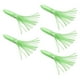 thumbnail image 3 of Señuelos De Pesca Faldas De Calamar 30 Cm Falda De Trolling Brillan En Los Ojos Oscuros Verde 5 Piezas, 3 of 5