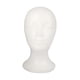 thumbnail image 4 of Cabeza De Maniquí De Espuma, Soporte Blanco Para Postizo, Soporte Para Postizos Caseros, Estilo De Auriculares C, 4 of 5