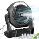 thumbnail image 1 of Ventilador nebulizador portátil Ausic de 8 pulgadas con batería de 10000 mAh y LED, 1 of 7