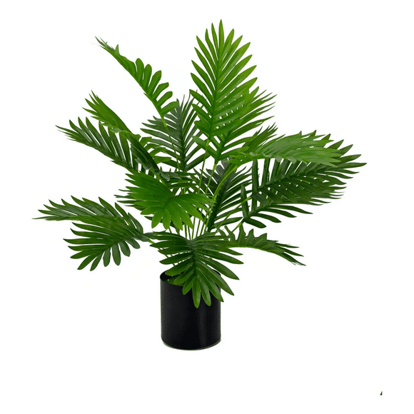Planta artificial árbol palmera verde
