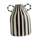 thumbnail image 2 of Florero Decorativo Florero Moderno De Porcelana Para Centro De Mesa Entrada Interior Negro, 2 of 3