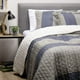 thumbnail image 2 of Cubrecama Estampado Sherpa Doble Azul, 2 of 3