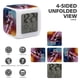 thumbnail image 3 of Iron Man Theme 7 Colors Alarm Clock Digital Led Alarm Clock Gifts For Kids Friends Family, 3 of 6