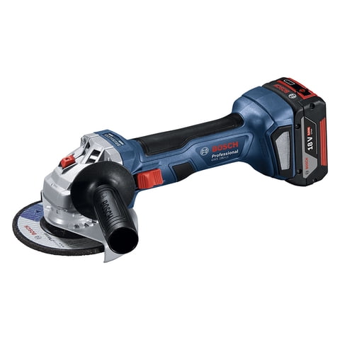 Bosch - Esmeril Inalámbrico 18V Gws 180-Li 1 Bat 4Ah+ Carg