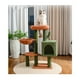 thumbnail image 3 of Rascador Gimnasio Para Gatos Con Juguetes Verde, 3 of 5