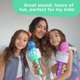 thumbnail image 4 of Micrófono de karaoke Move2Play Kids con pegatinas y Bluetooth, 4 of 6