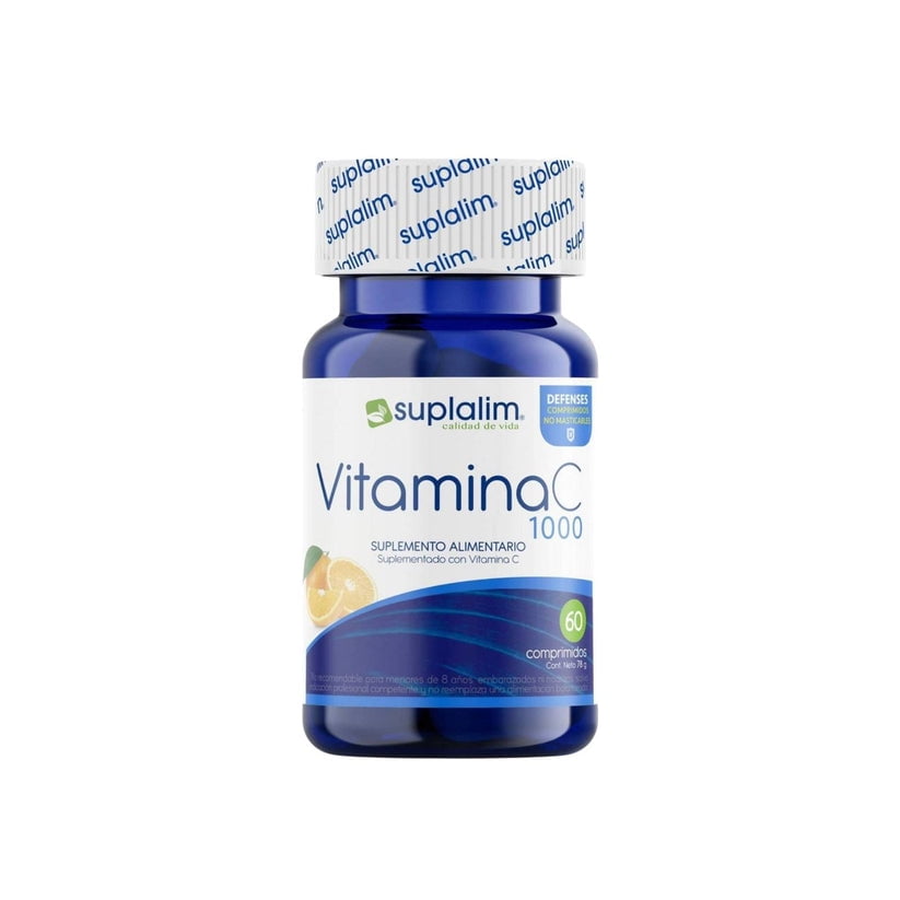 Suplalim - Vitamina C 1000mg 60 Comprimidos -