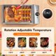 thumbnail image 4 of Parrilla eléctrica de interior ATAUEFHEY 1800W 110V sin humo 46 cm, 4 of 9