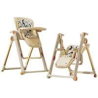 Silla De Comer Columpio 2 En 1 Con Protector Crema Lubabycas