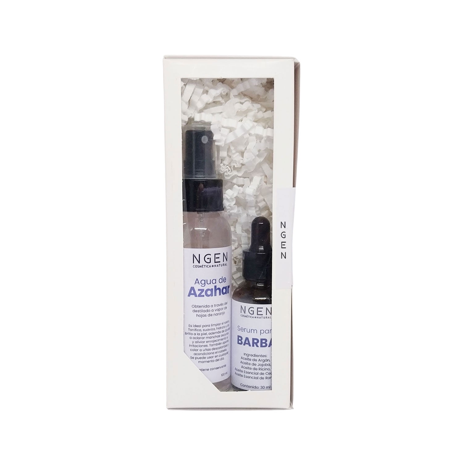 Ngen - Especial Para Regalo Hombre - Serum Barba Y Agua De Azahar